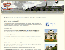 Tablet Screenshot of madrid-rooms.com